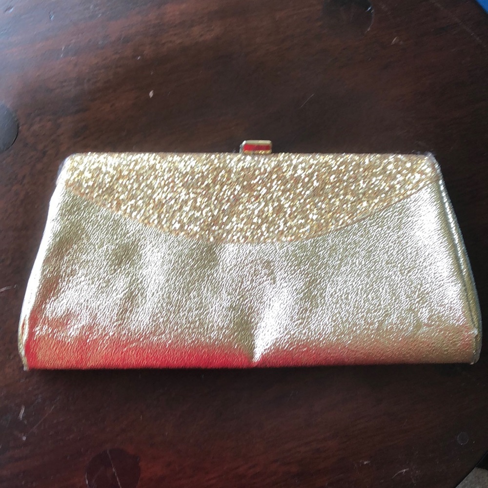 Vintage Gold clutch